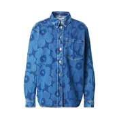 Marimekko Prehodna jakna MARI VAIHE moder denim/svetlo modra