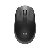 Logitech Miš M190 bežicna, crna