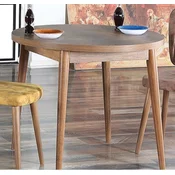 HANAH HOME Trpezarijski sto Stil Barok Walnut