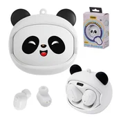 Bluetooth slušalice Panda bele