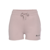 BENCH Sportske hlace, roza / srebro
