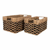 Košare v kompletu 2 ks iz morske trave 25x40x21 cm Salar – House Nordic