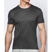 Mens Short Sleeve T-Shirt ATLANTIC - dark gray