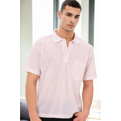 Moška bela polo majica Dewberry
