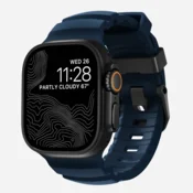 Narukvica za Apple watch Rocky Point black Atlantic blue 44/ 45/ 46/ 49 mm