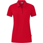 majica JAKO Organic Stretch Polo Shirt Rot F100