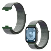 Pašček za Huawei Watch Fit 3/Fit 4/Fit 4 Pro iz najlona, močan zelen