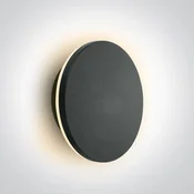 ZIDNA LAMPA LED 15W WW IP65 230V TRIAC DIMM DARK LIGHT CRNA