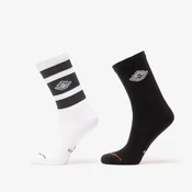 Nogavice Jordan Everyday Elevated Crew Socks 2-Pack White/ Black/ White L