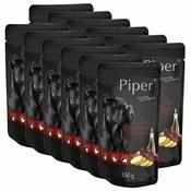 Vrečka Piper Adult goveja jetra in krompir 12x150 g