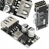 Rosfix Rosfix Pretvornik 1-kanalni Napetost Polnilec 2.0 3.0 USB Step Down, (21656674)