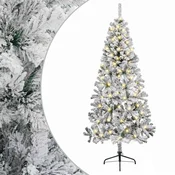 Vidaxl Umetno Zložljivo Božično Drevo 180 cm 300 LED Toplo bela