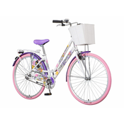 VISITOR Ženski bicikl FAS2822F#11 28/17 HOLICOLOR belo-roze