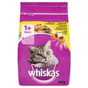 Whiskas suha hrana s piletinom 0,3 kg