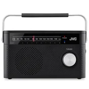 JVC JVC RA-E315B prenosni radio z Bluetooth, črn