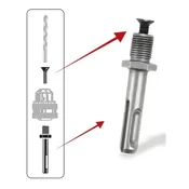 slomart Dedra SDS Plus adapter z navojem 1/2 20UNF