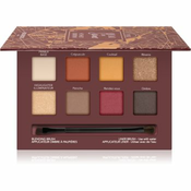 Bourjois Beau Regard paleta sjenila za oci s kistom 03 Sunset Edition 7,68 g