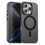 Hibridni ovitek Techsuit CandyCase MagSafe za iPhone 16 Pro Max - black