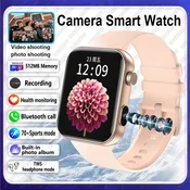 KJB Pametna ura s kamero, Bluetooth klici in zdravstvenim spremljanjem