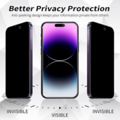 Zastitno staklo Spigen Slim HD Glass.tR za iPhone 15 Privacy