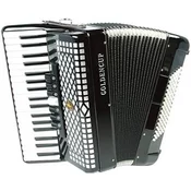 GOLDENCUP klavirska harmonika JP3796 37 KEY 96 BASS 7+2 Blk