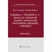 Vyhláška c.193/2020 Z.z., kt. sa vykonávajú niektoré ustanovenia OZ o likvidácii