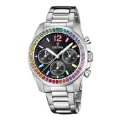 Festina Ura moška Festina F20606/3 Srebrna