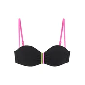 BUFFALO Bikini zgornji del svetlo zelena/roza/črna