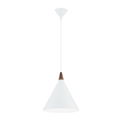 Argon 8631 - Lestenec na vrvici KEGEL 1xE27/15W/230V bela