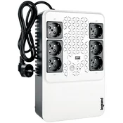 UPS Legrand Keor Multiplug 800VA/480W Line interactive, Single-phase, Simulated sinewave, Backup: 4xCEE 7/3 - Surge: 2xCEE 7/3. Battery 1 x 12 V, 7 Ah