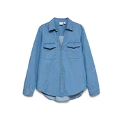 VERO MODA Majica VMBUMPY moder denim