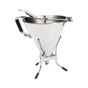 KWIK PRO automatic piston funnel for batter dosing, with stand, 1.9 L