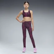 PUMA Train All Day Essentials Printed Tights Youth, Clothing, Fuchsia Glow, 15-16Y