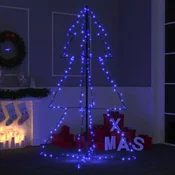 shumee vidaXL LED okrasek za božično drevo, 200 LED diod, 98 x 150 cm