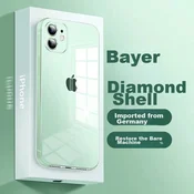 Koolife Maska za mobilni telefon iPhone 12 / iPhone 12 Pro, Providna