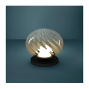 LED namizna svetilka Stars of Light Pantoja, črna/jantar, 24 cm, CCT - Dnevna soba / jedilnica - Sodobni - jantar / črna - Steklo