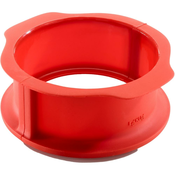 Silikonski model za torto Lékué 15 cm rdeča