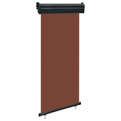 Balkonska bocna tenda 85 x 250 cm smeda