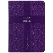 KJV Holy Bible Compact Amethyst