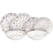 TOGNANA 18-delni set krožnikov Mallorca, porcelan