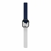 MOFT Snap Duo Band for Apple Watch 46mm - Navy Blue + Misty Cove