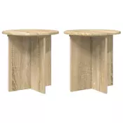 Stalak za biljke 2 pcs Hrast sonoma 40 x 40 x 40 cm
