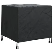 Vidaxl Prevleka za pohištvo 82 x 82 x 65 cm 210D Oxford tkanina Črna