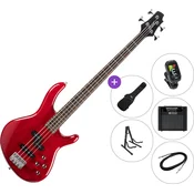 Cort Action Bass Plus SET 2 Trans Red Elektricna bas gitara