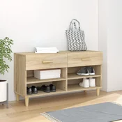 Ormaric za cipele hrast sonoma 102x35x55 cm konstruirano drvo