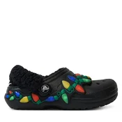 Natikači Crocs Clsc Lined Holiday Lights 212026 Črna