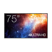 Optoma N3751K Digitalni reklamni ravni zaslon 190,5 cm (75) LED Wi-Fi 450 cd/m2 4K Ultra HD Crno Android 11 24/7