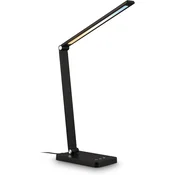 BRILONER LED namizna svetilka, črna, nastavljiva, na dotik, CCT