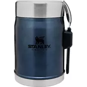 Stanley Classic Food Jar + Spork 0.4L, Nightfall Modra, Posoda za hrano