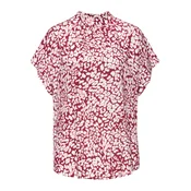 LASCANA Bluza  rdeča / bela